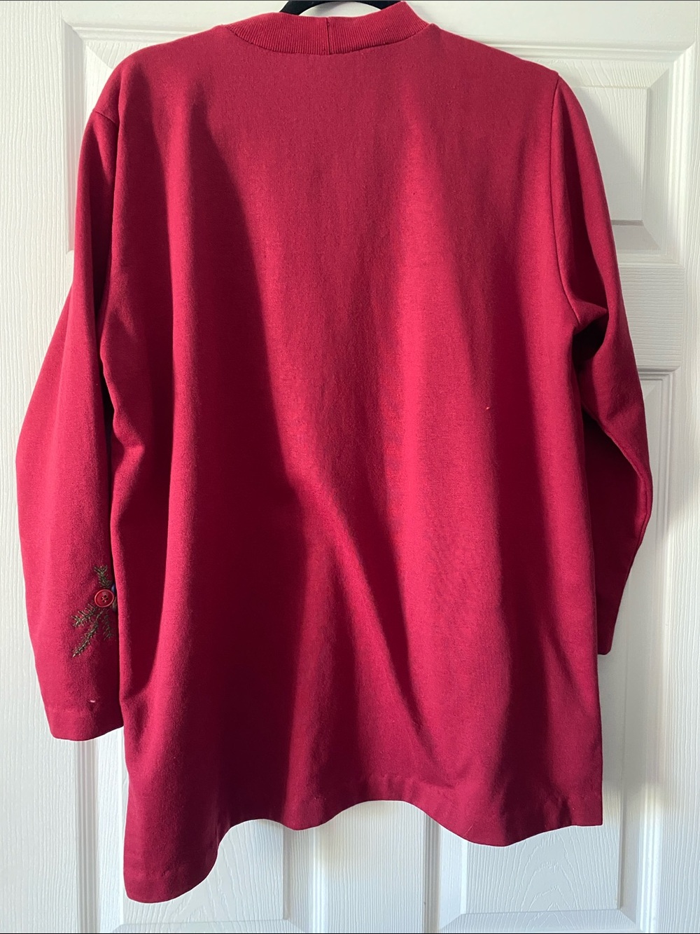 Source Unknown Red Button-Embellished Tree Tunic - Picture 5 of 6